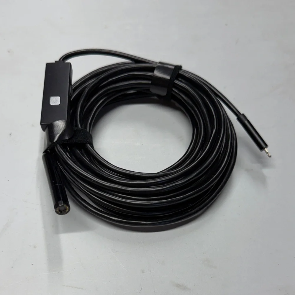 Borescope with iPhone connector